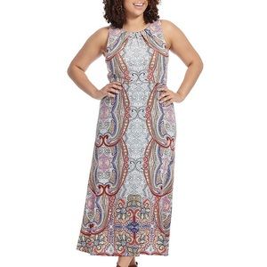 London Times Blouson Maxi